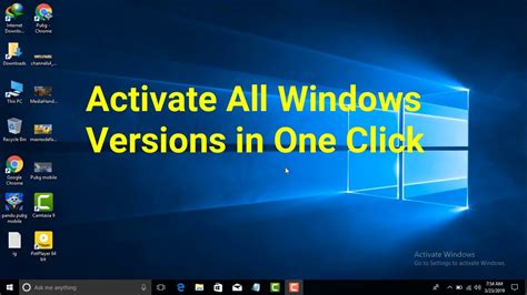 Activate your windows 10